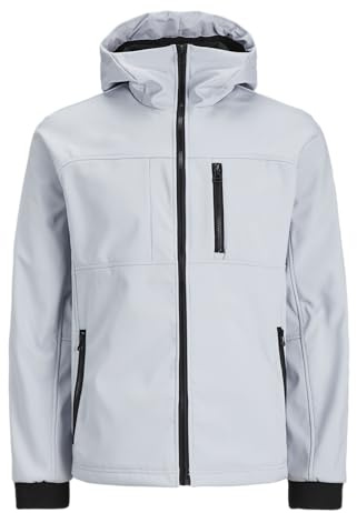 JACK & JONES Jcoprime Embroidery Softshell Chaqueta, Alta Gama, M para Hombre