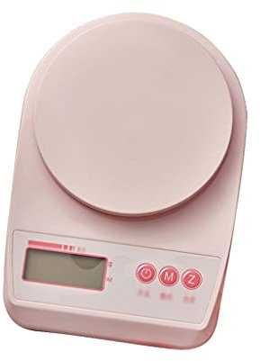 Balance de cuisine Balance alimentaire, balance de cuisine numérique, chargement USB rose, grammes et onces numériques for la cuisine et la pâtisserie, préparation des repas Fournitures de cuisine