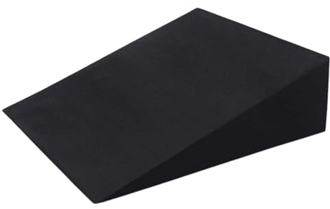 Tabla inclinada para estirar la pantorrilla, cuñas de espuma de yoga, antideslizante, para fitness, inclinado, para ejercicio en casa, mujeres y hombres, para mejorar los músculos de la parte inferior