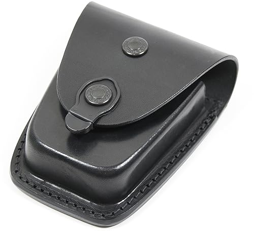 Lederetui, Lederholster für Handschellen | integriertem Schlüsselhalter
