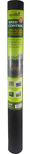 Désherbant 3 x 20 m x 1 m, 50 g/m2.
