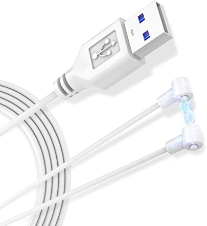 Adorime Magnetisches USB-Ladekabel für Frauen, Männer, Paar Spielzeug, Geeignet für die Magnetic Charging Massager-Produkte, Kompatibel mit Power Bank Phone Charger Adapter Computer