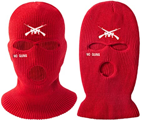 2022 neue 3 Loch Vollgesichtsmaske Winter Kappe Sturmhaube Kapuze Beanie Kappe Hüte für Männer Frauen Outdoor Radfahren Skifahren Laufen