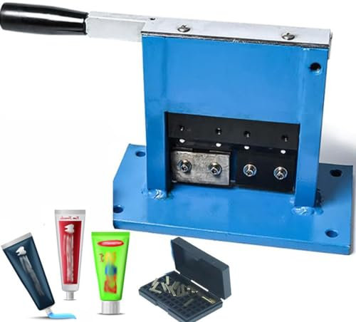 Manual Tube Sealing Machine, Pipe Tail Sealer with Date Letter Coder Printer Marker, Max 60cm Toothpaste Aluminum-plastic Pipe Composite Pipe Sealing Machine for Cosmetic, Medicine, Food