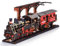 Robotime 3D Puzzle Dampflok Modellbau aus Holz, Eisenbahn Modellbausatz DIY Holzpuzzle Bastelsets Geschenk für Erwachsene und Kinder
