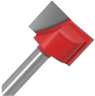 SynapSYA 6/8mm Schaft Reinigung Boden Gravur Router Bit Holzbearbeitung Werkzeug Vollhartmetall Holz Fräser Ende Mühle 10/22/28/32mm BüNdigfräSer(6X18mm)