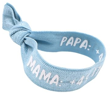 Personalisiertes Notfallarmband für Kinder & Erwachsene – SOS Armband mit Name & Telefonnummer – individuell bedruckt – elastisch, größenverstellbar, waschbar – viele Farben