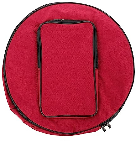 SOIMISS Snare Drum Tasche 13-14 Zoll aus Oxford Stoff mit Gepolsterter Polsterung und Verstellbarem Tragegurt für Outdoor Auftritte und Snare Trommel Zubehör