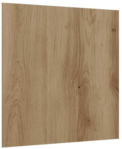 Lot de 50 Contreplaqué 30x30 cm, Plaque en Bois Panneau Feuille Découpe pour Pyrogravure Gravure Projet de Bricolage Maquette 50 pcs Chêne artisanal 30x30x0,27 cm