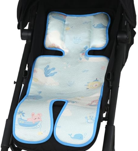 Copertura Termica Seggiolino Auto, Copri Passeggino Estivo, Copri Ovetto Estivo Antisudore, 33x70cm, Comodi Raffreddamento, Impermeabile, Grande Gel Materassino Universale Per Raffreddamento Rapido
