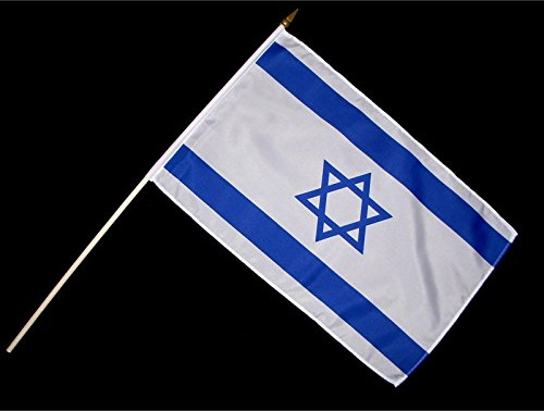 Everflag Stock-Flagge 30 x 45 : Israel