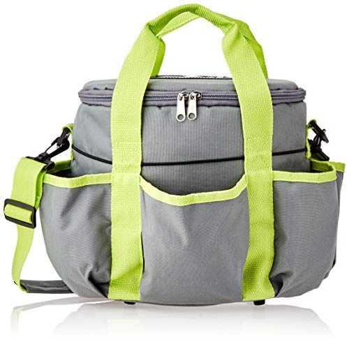 Kerbl Pet Aufbewahrungstasche 27x22x22 anthrazit/Pistazie