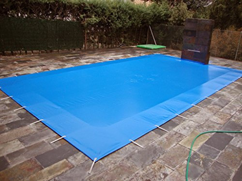 INTERNATIONAL COVER POOL Cubierta Piscinas Manta Térmica 500 AQUABUBBLE de 7 x 5 m SIN Ribete - Eficiencia Energetica y Ahorro -