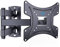 PERLESMITH TV Wall Bracket for Most 13-42 Inch TVs, 20kg Weight Capacity Max VESA 200x200mm, Solid and Sturdy TV Mount with Swivel Tilt Level Tool and Cable Ties PSSFK1