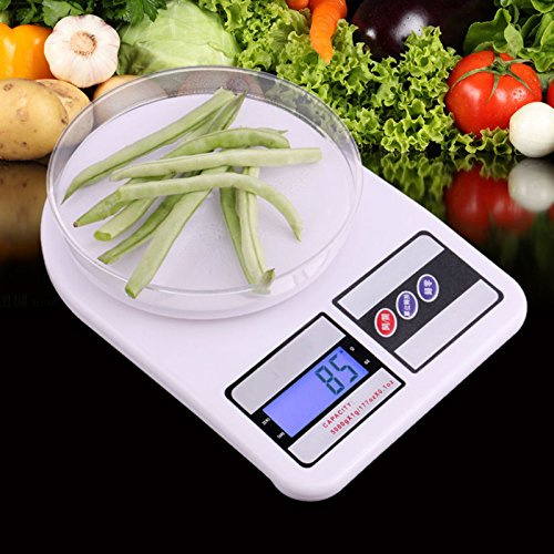 Sichun 5 kg/1G Digital électronique de cuisine postaux Balances postales colis pesant Poids Capacité maximale – 5 kg