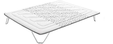 ECCOX - Topper 150 x 200 Surmatelas pour lit 150 avec Rembourrage en Gel Visco et Mousse