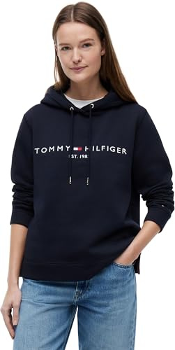 Tommy Hilfiger Damen Hoodie Heritage mit Kapuze