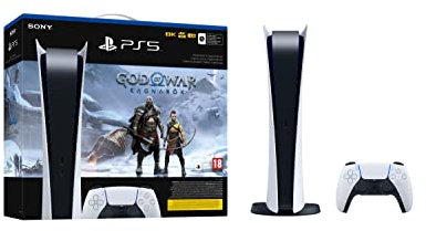 Sony PlayStation 5 Console Digital Edition + God of War: Ragnarök (PS5)