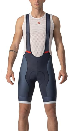 CASTELLI 4522003-424 COMPETIZIONE KIT BIBSHORT Men's Shorts Belgian Blue/White-Silver L