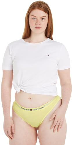 Tommy Hilfiger Tanga para Mujer String, Amarillo (Yellow Tulip), XS