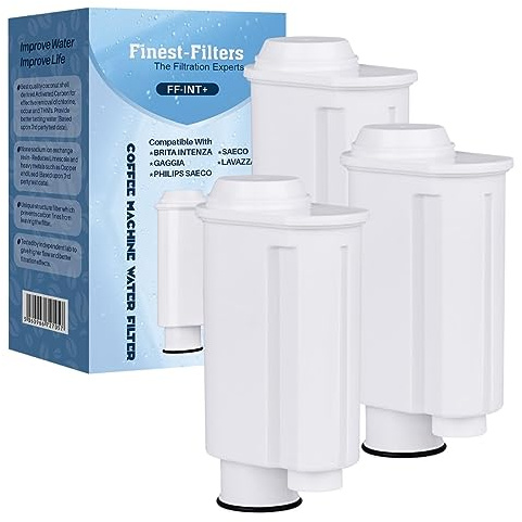 Finest-Filters Coffee Filter Water Filter Replacement for Brita Intenza+ Philips Saeco CA6702/00 CA6706/48 Gaggia Mavea Intenza RI9113/60 (3 Pack)