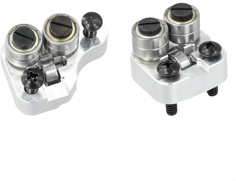 Volakebeing Vorne und Hinten Führungsrollensatz Metall Ersatzteile Kabellose Bandsäge-Komponenten Werkstattausrüstung Reparatur Motorsäge Ersatzteile