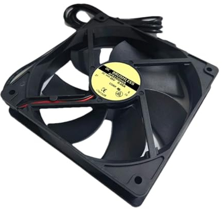Ventilador de computadora – Ventilador de refrigeración USB de 4.72 pulgadas para alto flujo de aire. Con enfriador de PC de aire, servidores pequeños, proyectores, chasis, routers, computadoras de