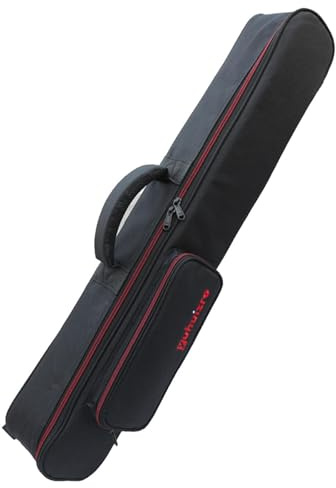 Zambuph Gigbag Rucksack für Altsaxophon mit dickem Baumwollfutter und großer Schutztasche für Zubehör. Auch als Handtasche mit dickem Baumwollfutter für Sopransaxophon