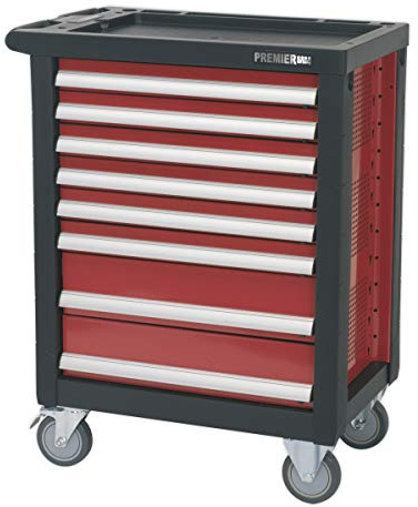 Sealey 8 Drawer Rollcab/Tool Chest on Wheels with Ball-Bearing Slides - AP2408