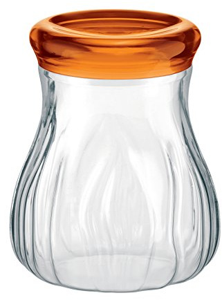 Fratelli Guzzini Aqua Barattolo Soffiato, San/SMMA/PE, Arancio, 0.03x13.50x16 cm