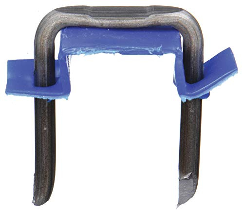 Gardner Bender MSI-550 Polyethylene Insulated Metal Staple, ½ Inch., 14/2 & 12/2 (NM) Non-Metalic Cable, 500 Pk., Blue