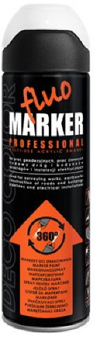 Fahrzeugteile Hoffmann 1 Stück 500ml Markierungsspray Spray Kennzeichnungsspray weiß 14570