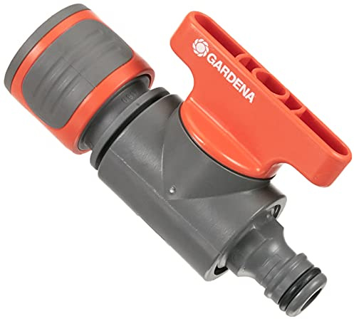 Gardena Regulierventil: Ventil zur Regulierung und Absperrung des Wasserdurchflusses eines Schlauches am Abgang eines Y-Stücks, ideal zur Reichweitenbestimmung eines Regners, verpackt (2977-20)