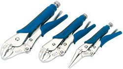 Draper 88293 Expert 3pce Soft Grip Self Grip Pliers Set