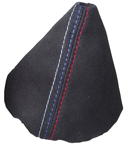 Schaltsack schwarz Wildleder M3 /// Naht