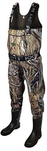 Dirt Boot Mallard Marsh Camo Neoprene Chest Waders 100% Waterproof Coarse Fishing Muck Wader (8 UK Men)