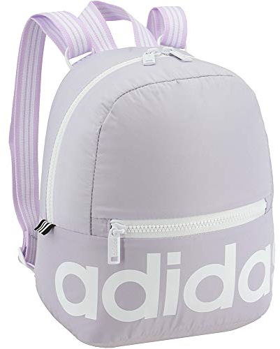 adidas Mini Zaino lineare Borsa, Colore Viola/Bianco, Taglia Unica Unisex-Adulto