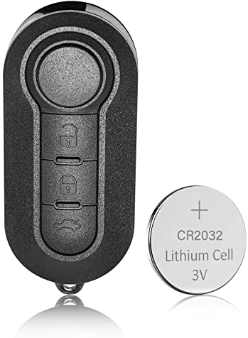 RED WOLF 3 Tasten Gehäuse der Fernbedienung Schlüsselgehäuse für Peugeot Boxer Citroen Jumper FIAT 500 Ducato Doblo Autoschlüssel