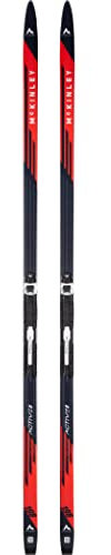 McKINLEY Active 8 Grip Langlaufski inkl. Prolink Auto Bindung, Black/Grey/red,184
