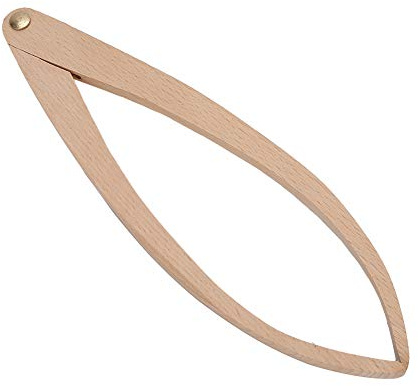 Strumenti di Posizionamento della Pinza Misurazione della Produzione di Ceramica Strumento di Misurazione Righello di Legno Legno Massello Calibro di Misurazione della (Pinza in
