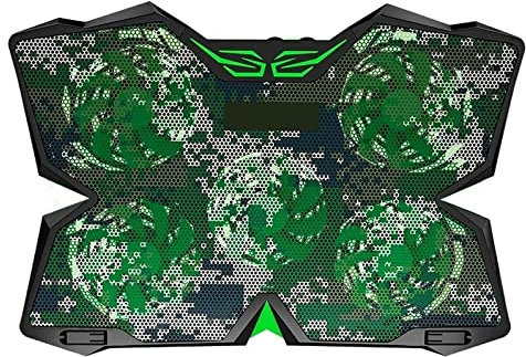 Base Refrigeradora Portátil Almohadilla De Enfriamiento para Computadora Portátil USB Soporte Silencioso para Computadora Portátil con Puerto para Ventiladores Ventilador para Portátil