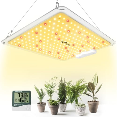 GERYLOVE Vollspektrum LED GrowLampe,1000W Grow Light Pflanzenlampe 234 LEDs Grow Lampe Pflanzenlampe LED Vollspektrum Dimmbarer Funktion Wachstumslampe für Zimmerpflanzen