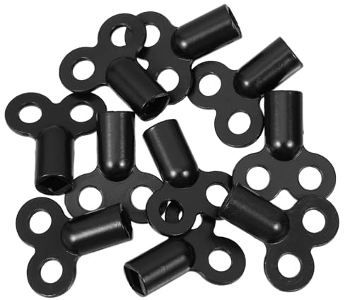 Homoyoyo 10pcs Metal Radiator Bleed Key for Heater Air Vent Valve Key Utility Plumbing Tool for Water Shut Off and Radiator Bleeding