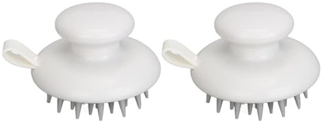 Generic Sprobber del Cuero Cabelludo, Cepillo de Cuero Cabelludo Masajeador de Cabello de Larga Silicona Cerdas Antideslizantes de Pala de Palma de champú para Salón Doméstico