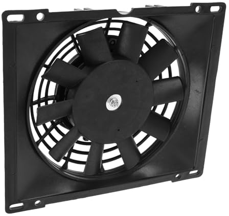Healifty Motorcycle Radiator Fan Atv Oil Cooler Electric Water Cooling Fan Quiet Engine Cooling for Motocross Outdoor Adventure