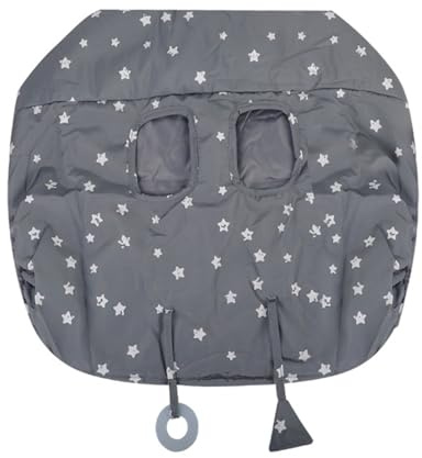 Leicht zu reinigende Baby-Einkaufswagenabdeckung, faltbar, für Standard-Einkaufswagen und Esszimmerstühle, Kleinkind-Einkaufswagenabdeckung