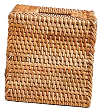 YIXANNX Custodia per fazzoletti di carta, scatola per fazzoletti compatta, quadrata, dimensioni 14x14x14 cm, qualsiasi porta dispenser da tavolo, coperchio, porta tovaglioli di carta per il viso