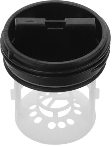 jojofuny Drain Hose Seal Plug 5-Hole Drainage Pump Valve Plastic Cover Filter Mesh Washer Replacement Stopper Parts User-Friendly Design Versatile Compatibility for Washing Machine