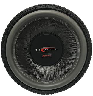 DB Audio XTINCT12 5000W 12 X-Tinct Subwoofer, 3 High Temp 4 Layer Coil, 1500W RMS, Kevlar, Red Finish