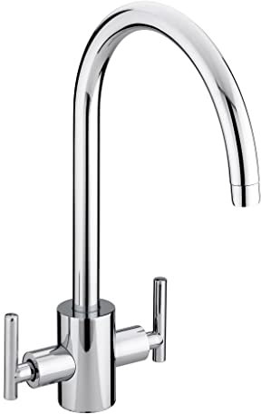 Bristan AR SNK EF C Artisan Easyfit Kitchen Sink Mixer Tap with Swivel Spout, Chrome, Silver